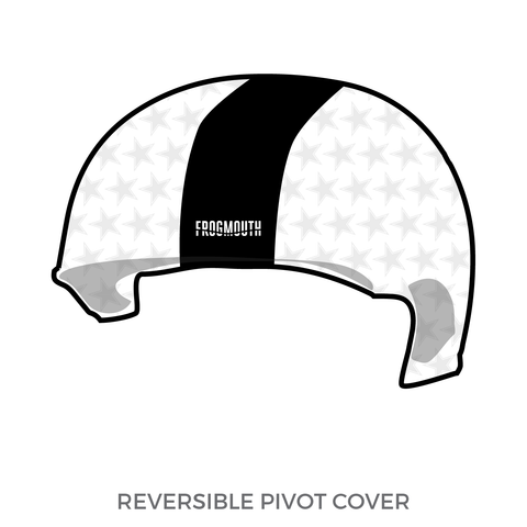 Port Scandalous Roller Derby: Pivot Helmet Cover (White)