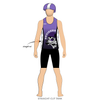 Portneuf Valley Bruisers Roller Derby Association: Uniform Jersey (Purple)