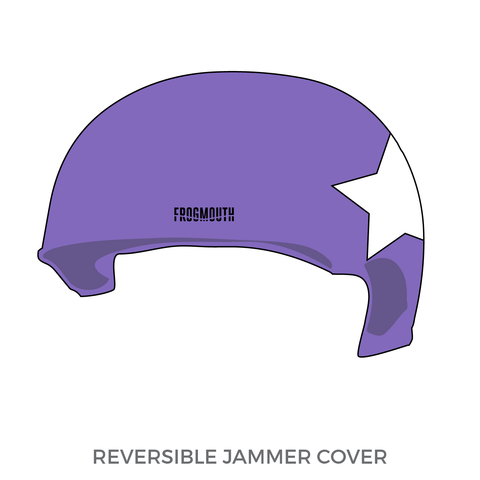 Portneuf Valley Bruisers Roller Derby Association: Jammer Helmet Cover (Purple)
