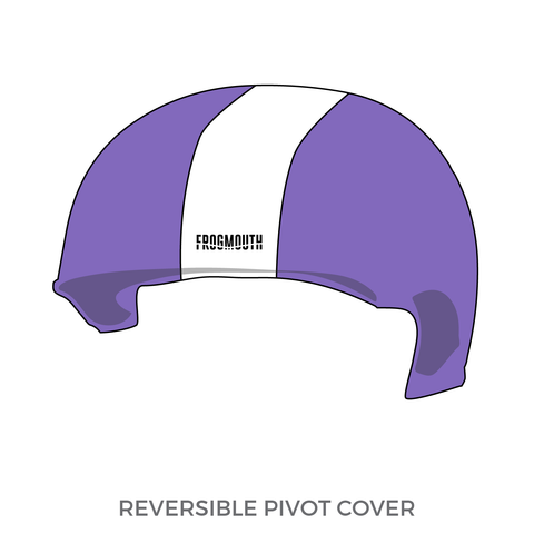 Portneuf Valley Bruisers Roller Derby Association: Pivot Helmet Cover (Purple)