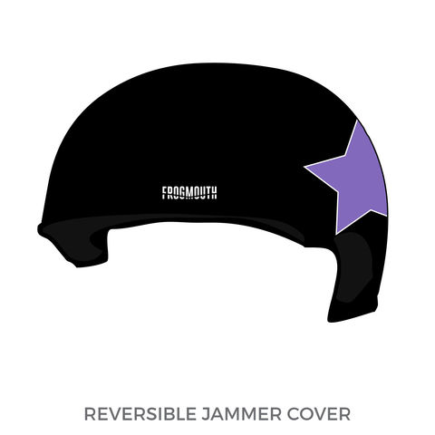 Portneuf Valley Bruisers Roller Derby Association: Jammer Helmet Cover (Black)