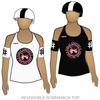 Fountain City Roller Derby Public Enemies: Reversible Scrimmage Jersey (White Ash / Black Ash)