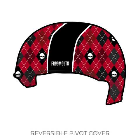 Fountain City Roller Derby Public Enemies: Pivot Helmet Cover (Red)