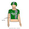 Madison Roller Derby Quad Squad: 2018 Uniform Jersey (Green)