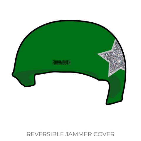 Madison Roller Derby Quad Squad: 2018 Jammer Helmet Cover (Green)