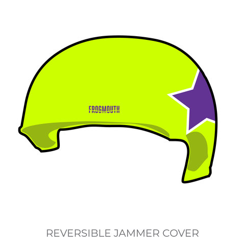 Quad City Rollers Orphan Brigade: 2019 Jammer Helmet Cover (Green)