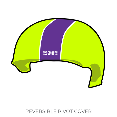 Quad City Rollers Orphan Brigade: 2019 Pivot Helmet Cover (Green)