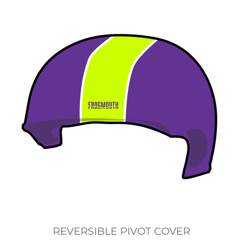 Quad City Rollers Orphan Brigade: 2019 Pivot Helmet Cover (Purple)