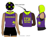 Quad City Rollers Orphan Brigade: 2019 Uniform Sleeveless Hoodie