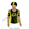Queen City Junior Roller Derby: 2018 Uniform Jersey (Black)