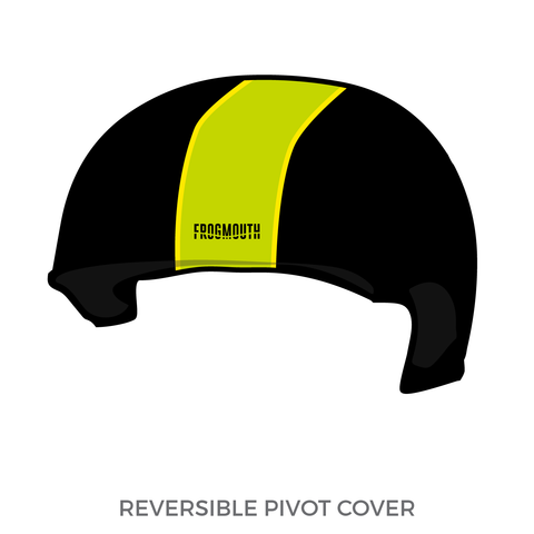 Queen City Junior Roller Girls: 2018 Pivot Helmet Cover (Black)