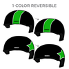 Race City Rebels: Two pairs of 1-Color Reversible Helmet Covers