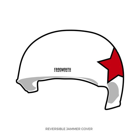 Rampage Junior Derby: Jammer Helmet Cover (White)