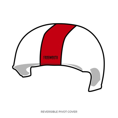 Rampage Junior Derby: Pivot Helmet Cover (White)
