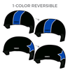 Ravens: Two Pairs of 1-Color Reversible Helmet Covers