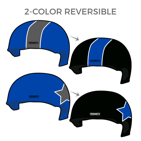 Ravens: Pair of 2-Color Reversible Helmet Covers