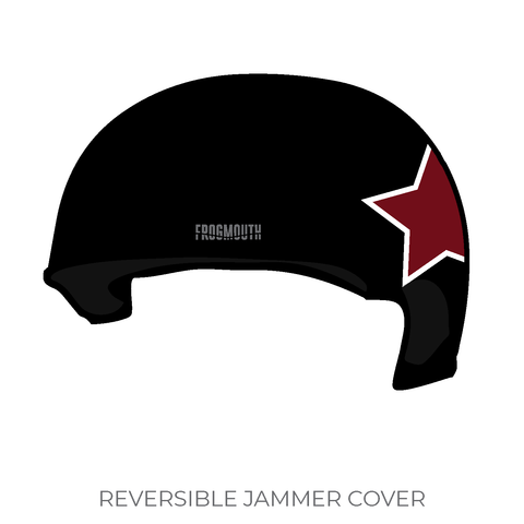 RebelTown Rollers: 2018 Jammer Helmet Cover (Black)