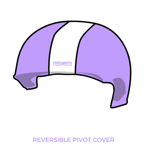 Red Stick Roller Derby Juniors Red Stick Rascals: 2018 Pivot Helmet Cover (Purple)