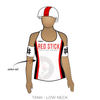 Red Stick Roller Derby All Stars: 2019 Uniform Jersey (White)