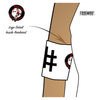 Red Stick Roller Derby All Stars: Reversible Armbands