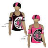 Heavy Arm-Her Roller Derby: Reversible Uniform Jersey (PinkR/BlackR)