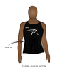 Riedell Superstars: Reversible Uniform Jersey (BlackR/WhiteR)