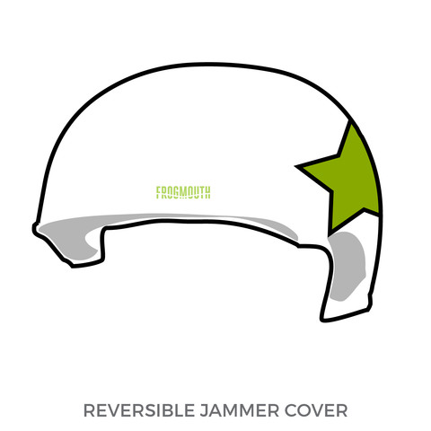 River City Roller Derby: Jammer Helmet Cover (White)