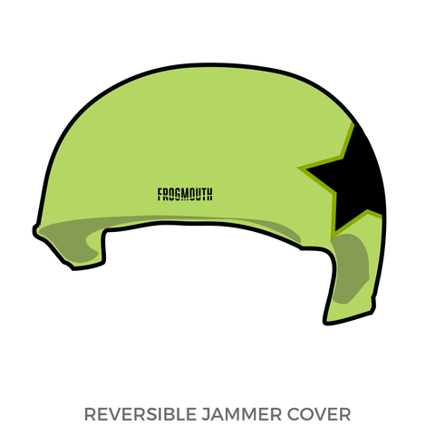 River City Roller Derby: Jammer Helmet Cover (Lime)