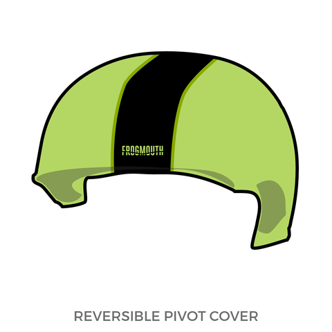 River City Roller Derby: Pivot Helmet Cover (Lime)