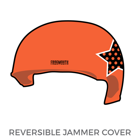 Brighton Roller Derby Brighton Rockerbillies: Jammer Helmet Cover (Orange)