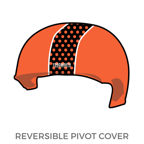 Brighton Roller Derby Brighton Rockerbillies: Pivot Helmet Cover (Orange)