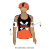 Brighton Roller Derby Brighton Rockerbillies: Reversible Uniform Jersey (BlackR/OrangeR)