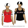 Rocky Mountain Rollergirls: Reversible Scrimmage Jersey (Red Ash / Black Ash)