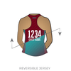 Roe City Rollers League Collection: Reversible Uniform Jersey (MaroonR/TealR)