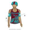 Roe City Rollers League Collection: Reversible Uniform Jersey (MaroonR/TealR)