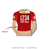 Roller Derby Quebec Rouge & Gore: 2018 Uniform Jersey (Red)