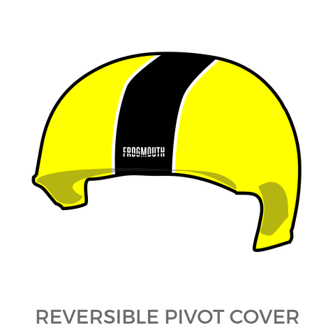 Rolla Rockets Roller Derby: Pivot Helmet Cover (Yellow)
