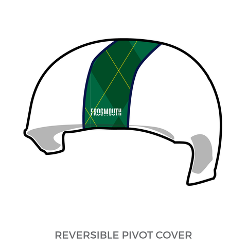 Roller Underground Dirty Ores: Pivot Helmet Cover (White)