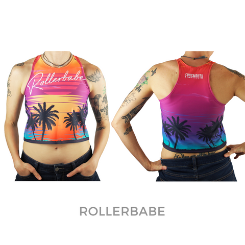 Rollerbabe: Relaxed Fit Crop