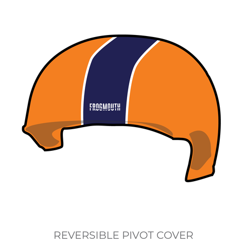 Dallas Derby Devils Rolling Rebellion: Pivot Helmet Cover (Orange)