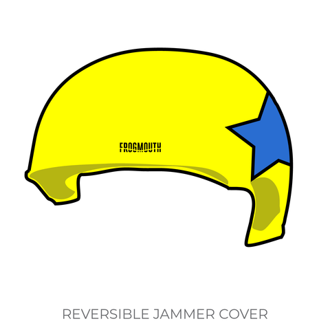 Tilted Thunder Railbirds The Rolling Blackouts: Jammer Helmet Cover (Yellow)