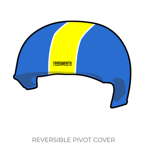 Tilted Thunder Railbirds The Rolling Blackouts: Pivot Helmet Cover (Blue)