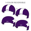Rose City Rose Buds Travel Team: Two pairs of 1-Color Reversible Helmet Covers