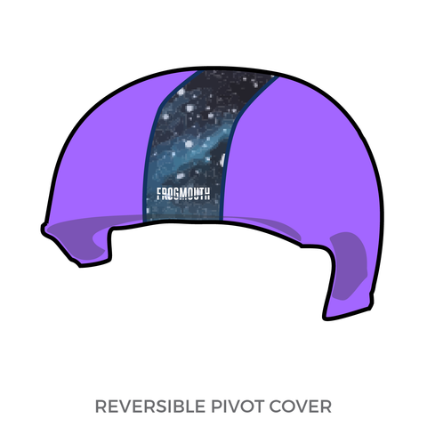 Roswell Roller Derby Supernovas: Pivot Helmet Cover (Purple)