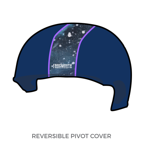 Roswell Roller Derby Supernovas: Pivot Helmet Cover (Navy)