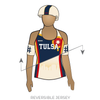 Roughneck Roller Derby Elite: Reversible Uniform Jersey (BlueR/WhiteR)