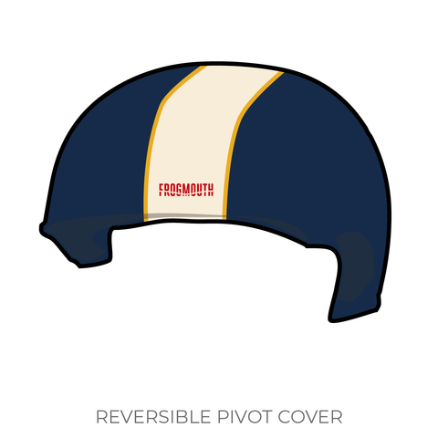 Roughneck Roller Derby Elite: 2019 Pivot Helmet Cover (Blue)