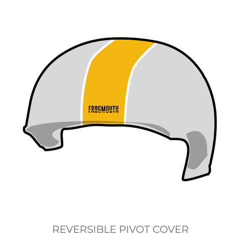 Royal City Roller Derby: 2019 Pivot Helmet Cover (Gray)