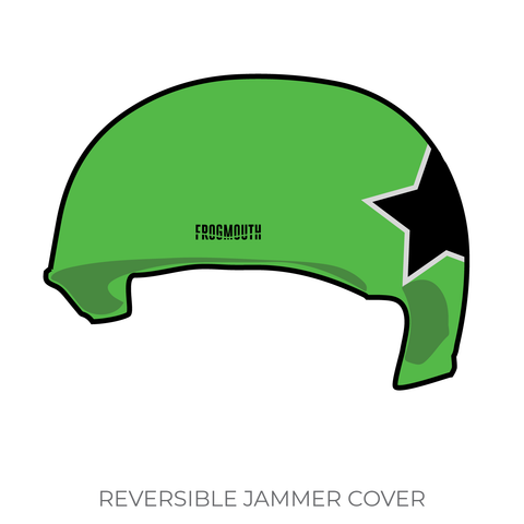 Royal City Roller Derby: 2019 Jammer Helmet Cover (Green)