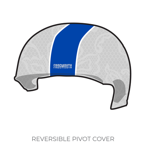 Royal Windsor Roller Derby: 2018 Pivot Helmet Cover (Gray)